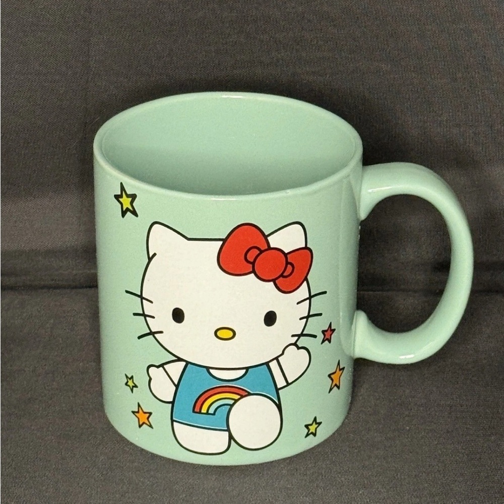 Hello Kitty Mug / Cup Rainbow Ceramic